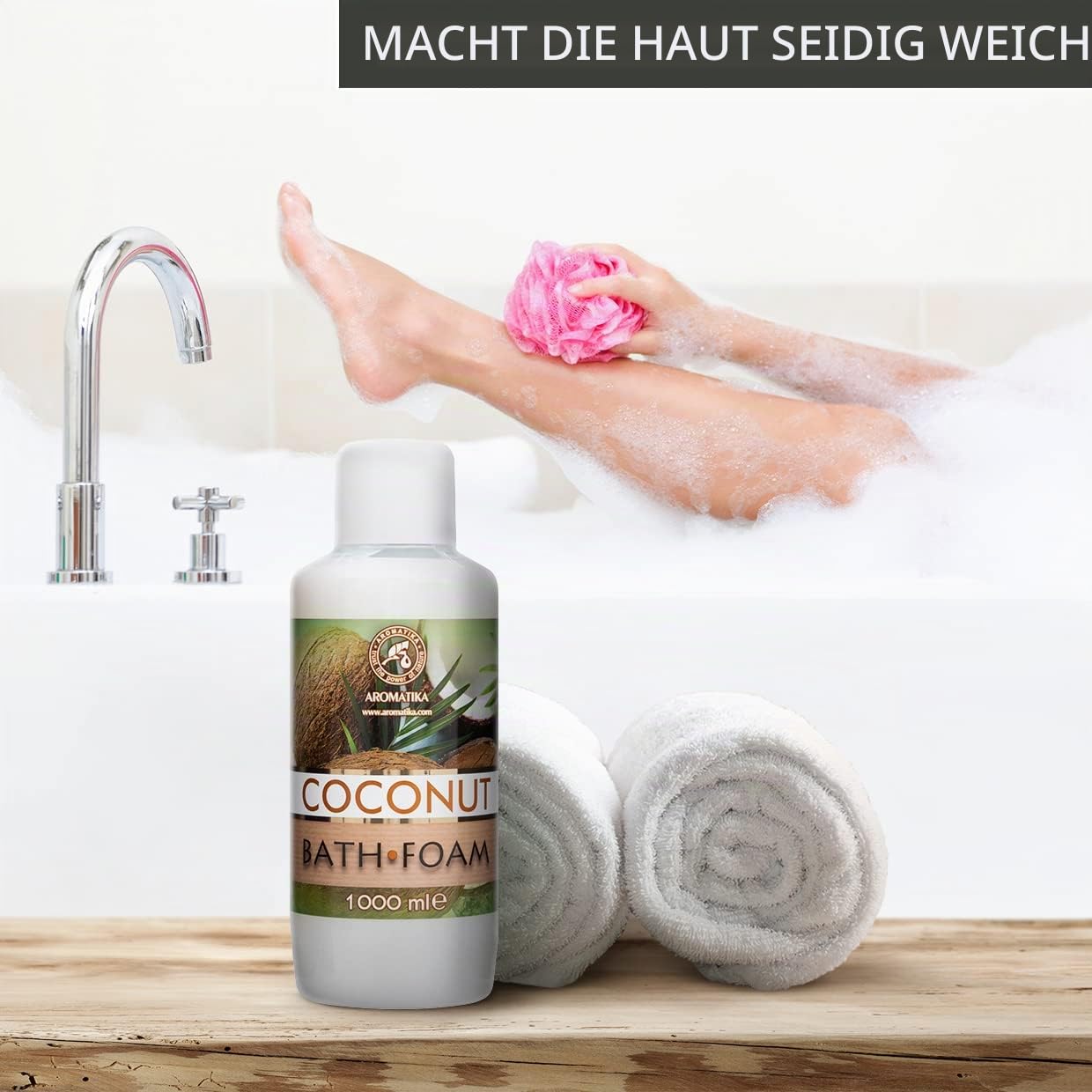 aromatika-badeschaum-kokos-1000-ml-badezusatz-mit-kokosduft image 4