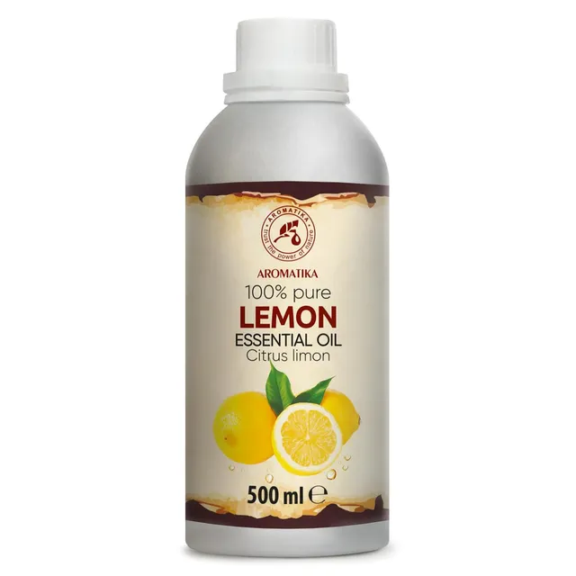 aromatika-therisches-zitronen-l-500-ml-citrus-limon-f-r-diffuser-und-duftlampe image 1