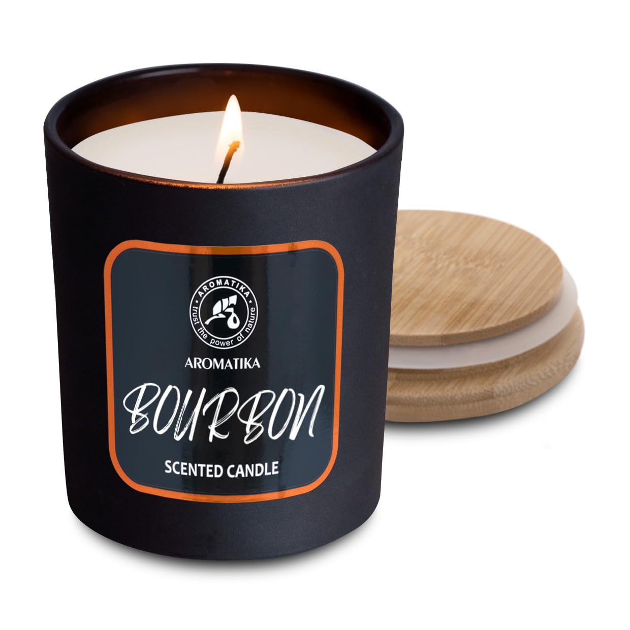 aromatika-duftkerze-bourbon-200-g-sojawachs-im-glas-f-r-m-nner image 2