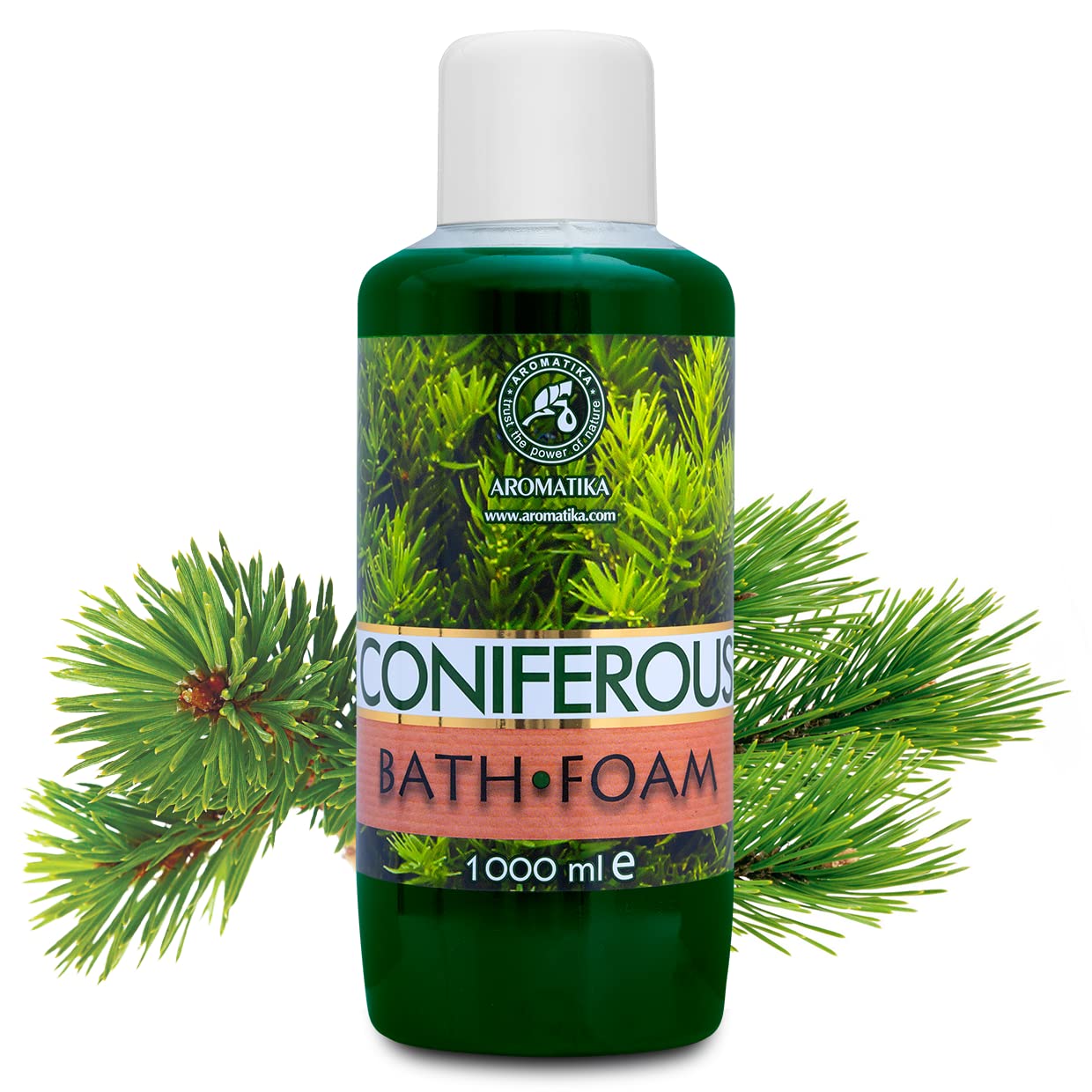 aromatika-badeschaum-nadelholz-1000ml-mit-zirben-l-zirbenduft image 2