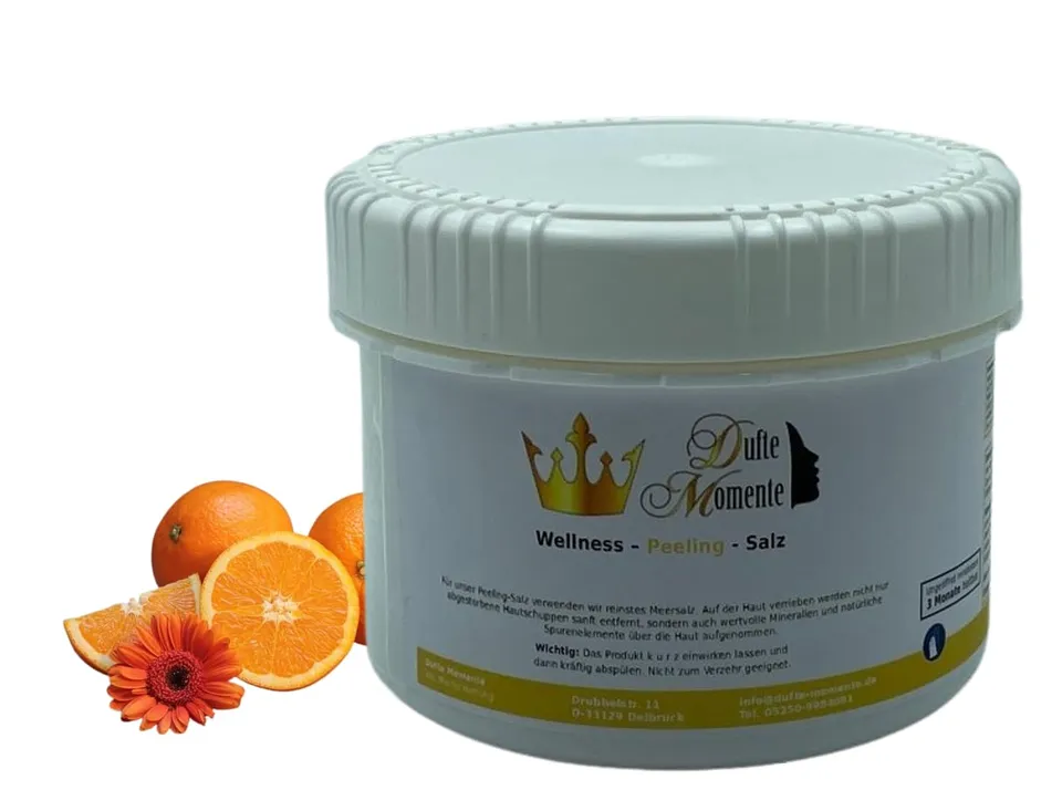 dufte-momente-sauna-salz-k-rperpeeling-orange-500g-bio-meersalz-vegan image 1