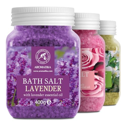 aromatika-epsom-salz-set-lavendel-jasmin-rose-3x400-g-badesalz image 2