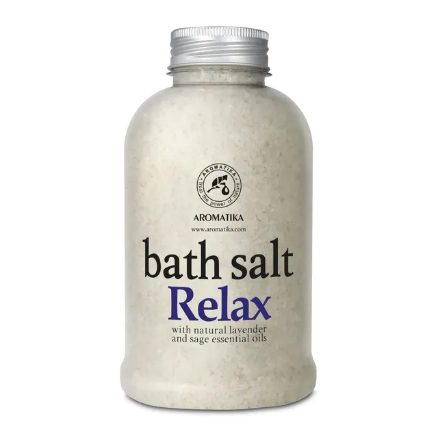 aromatika-badesalz-relaxing-600-g-mit-lavendel-l-und-salbei-l image 1