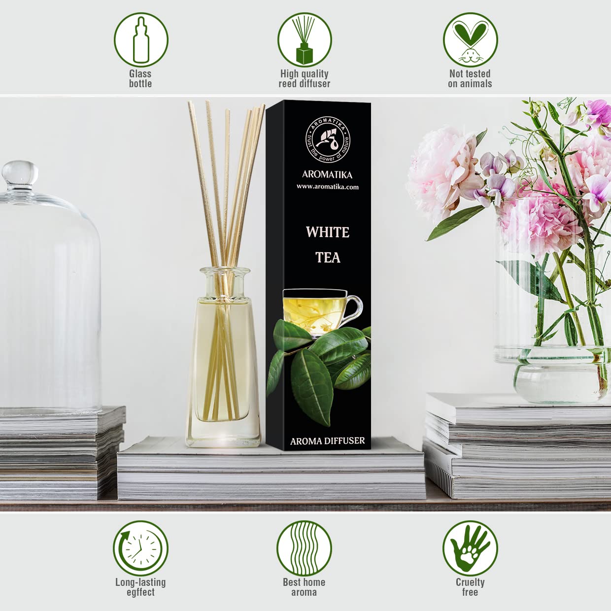 aromatika-raumduft-diffuser-wei-er-tee-100ml-mit-10-bambusst-bchen image 5