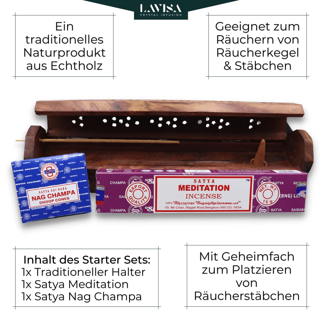 lavisa-satya-r-ucherst-bchen-starter-paket-mit-holz-halter-30-cm image 2
