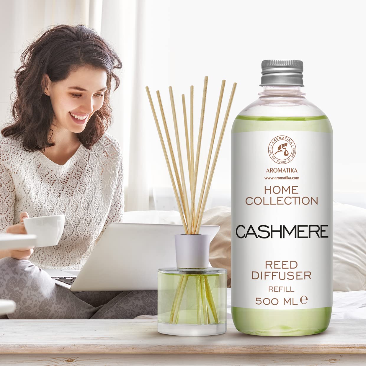 aromatika-raumduft-nachf-llflasche-kaschmir-500ml-diffuser-refill image 7