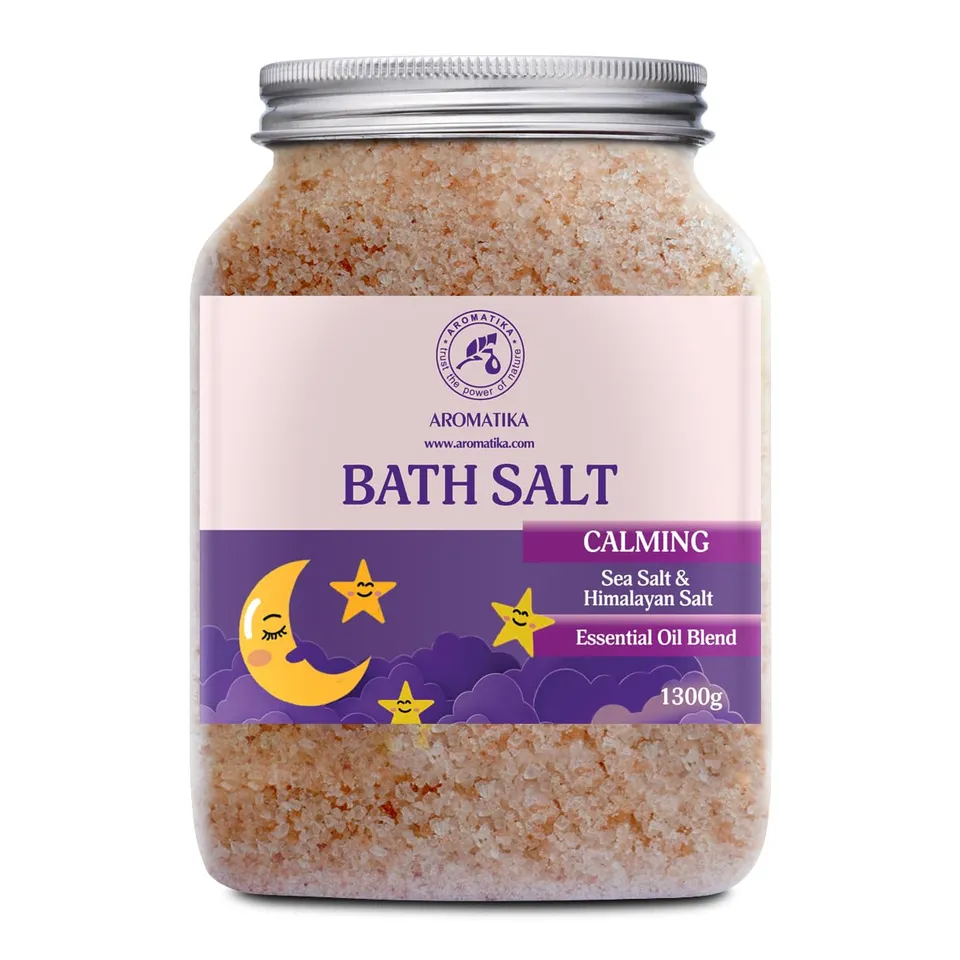 aromatika-beruhigendes-badesalz-1300-g-sandelholz-bergamotte-lavendel-badezusatz image 1