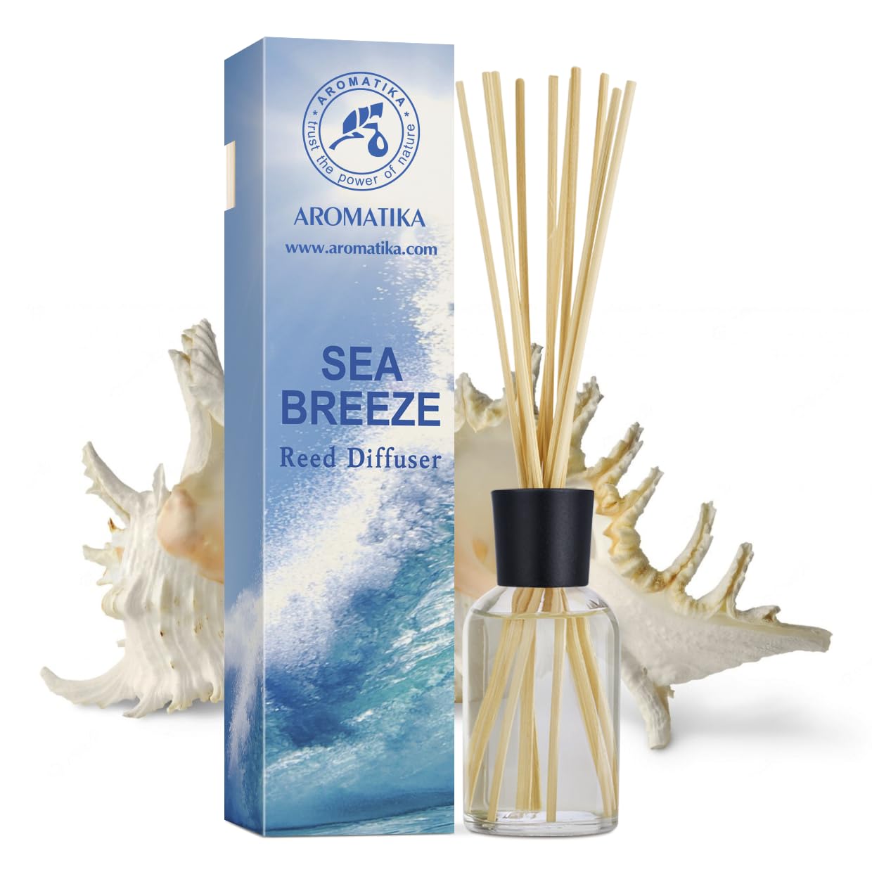aromatika-raumduft-diffuser-meeresbrise-100ml-mit-st-bchen image 2