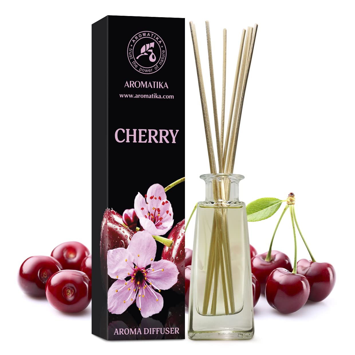 aromatika-duftst-bchen-kirschbaum-100ml-raumduft-diffuser-mit-8-st-bchen image 2