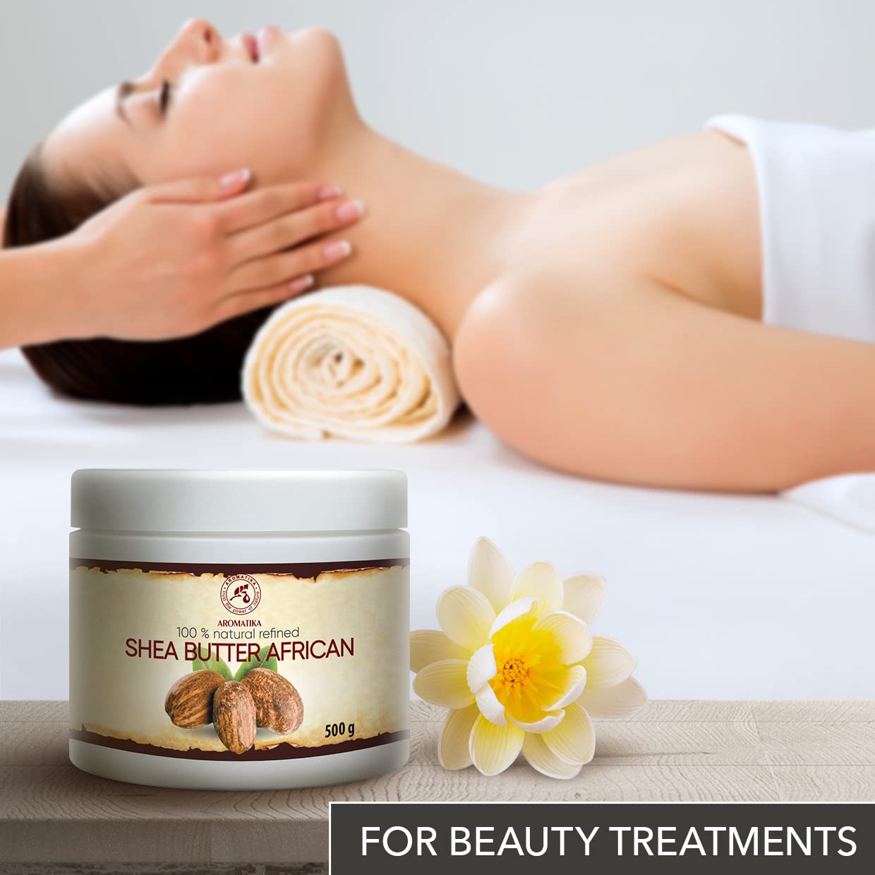 aromatika-sheabutter-250g-raffiniert-butyrospermum-parkii-k-rperbutter image 3