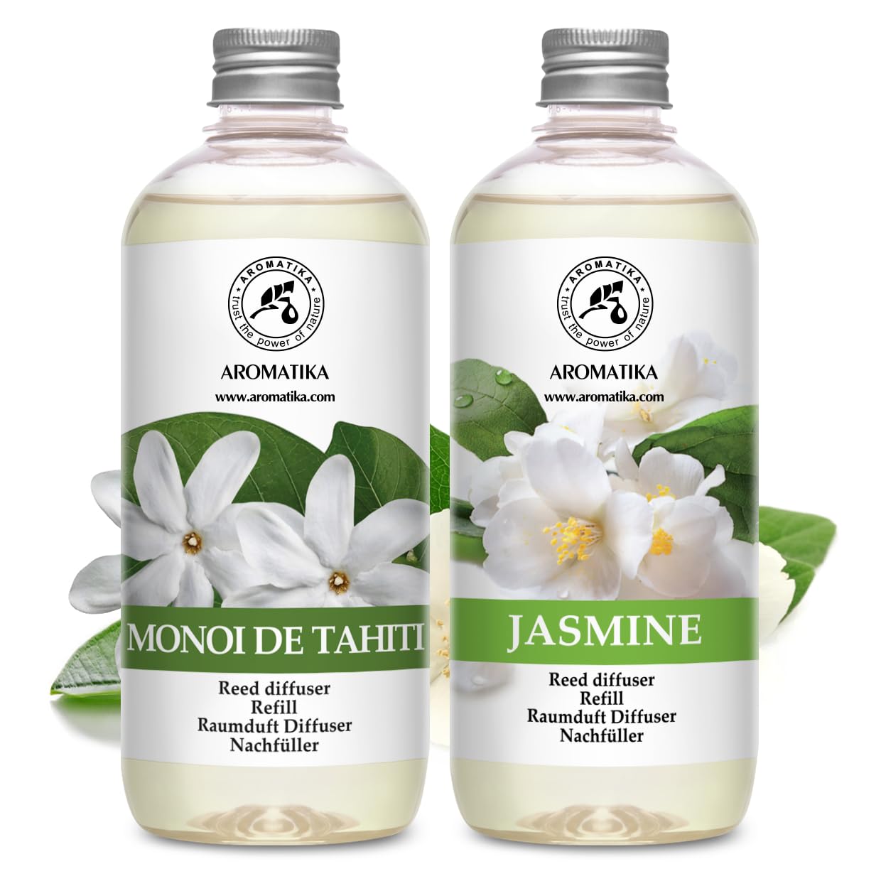 aromatika-raumduft-nachf-llflasche-monoi-de-tahiti-jasmin-2x500-ml image 2