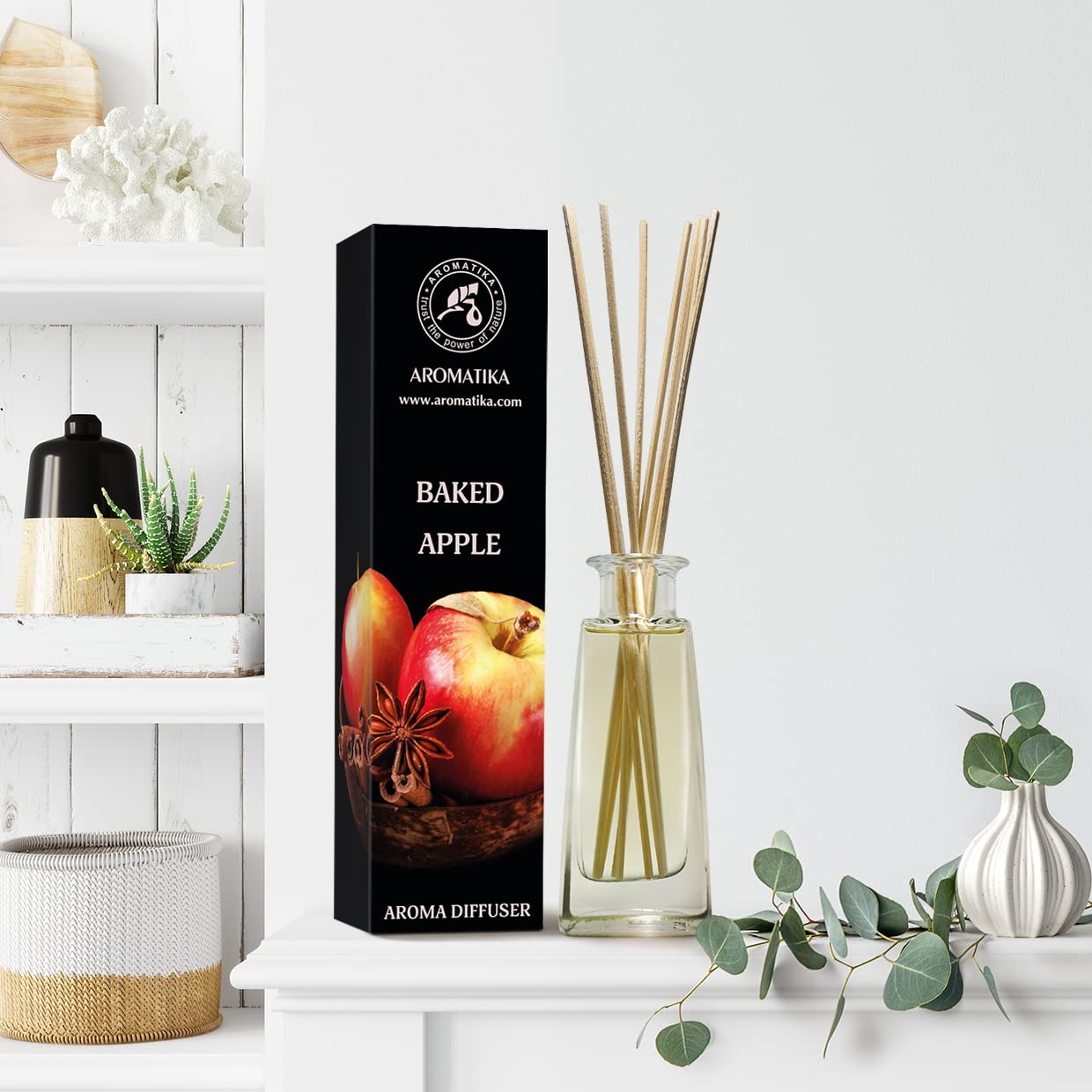 aromatika-raumduft-diffuser-bratapfel-100ml-mit-st-bchen image 8