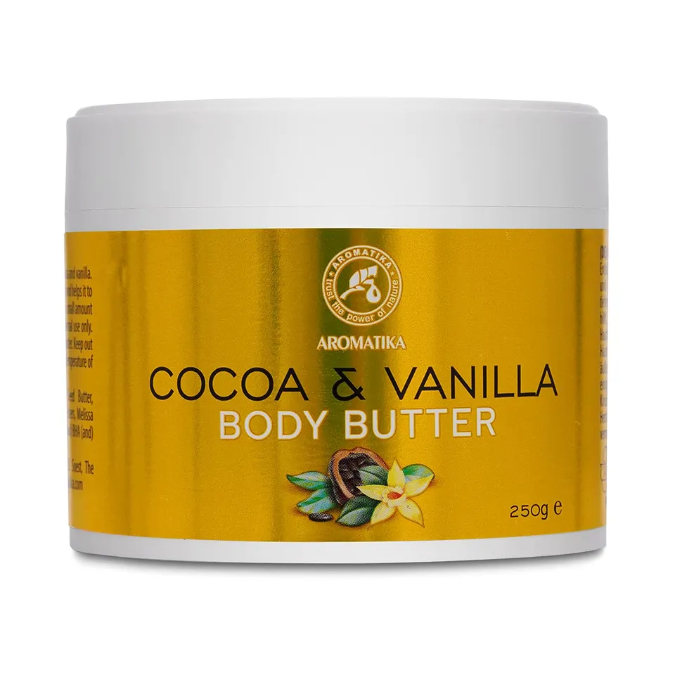 aromatika-kakao-vanille-k-rperbutter-250-g-pflegende-bodybutter image 1