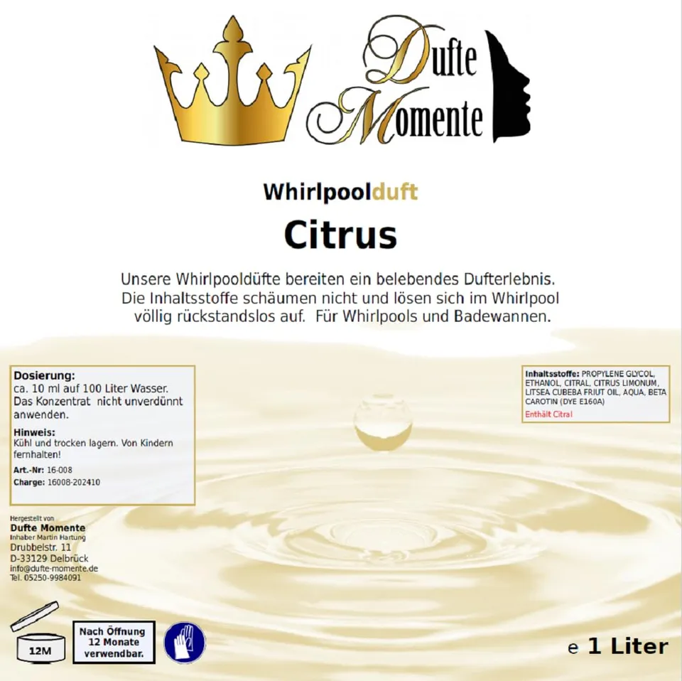 dufte-momente-whirlpool-duft-citrus-1-liter-ohne-schaum image 1