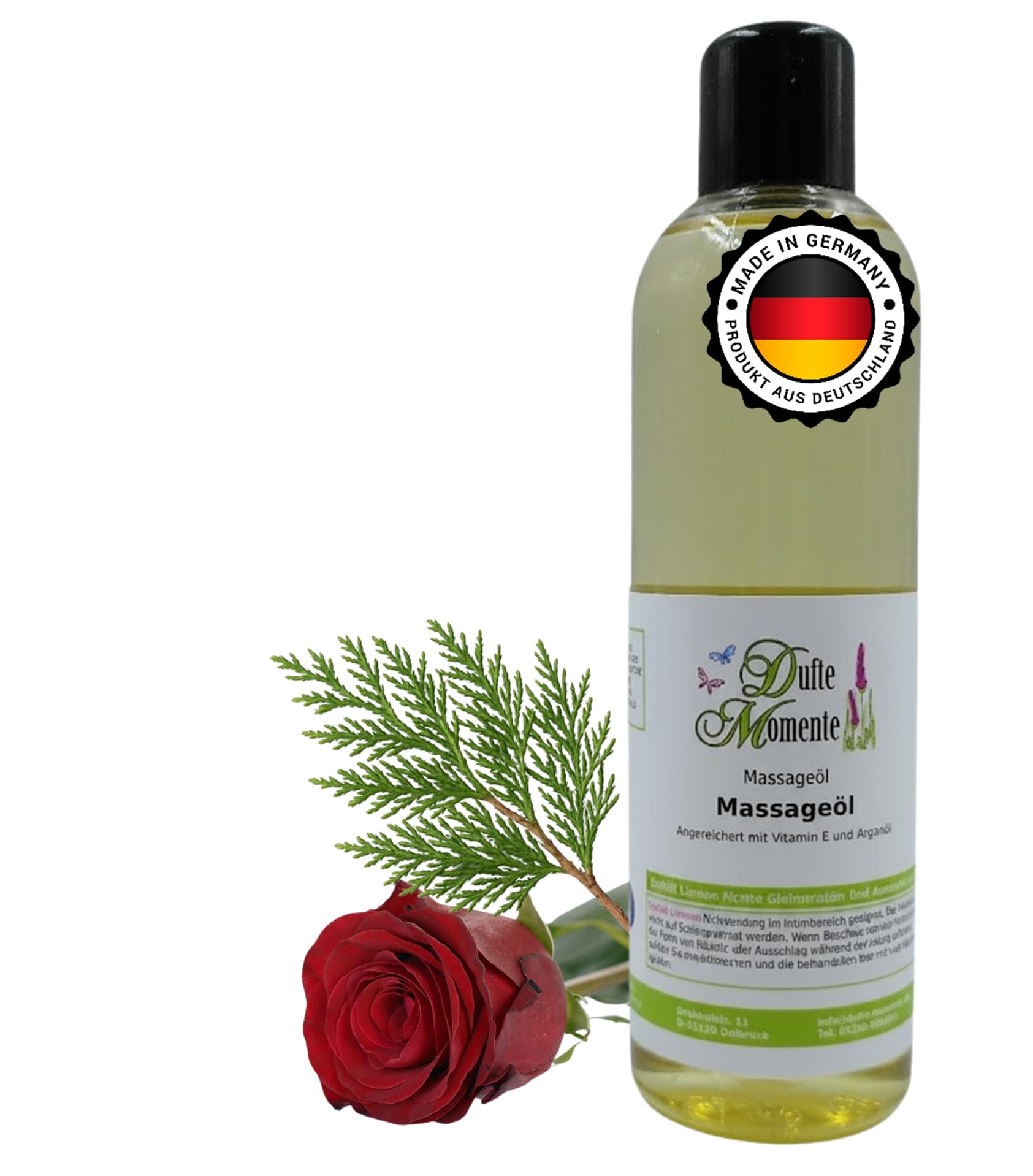 dufte-momente-massage-l-zedernholz-rose-250-ml image 1