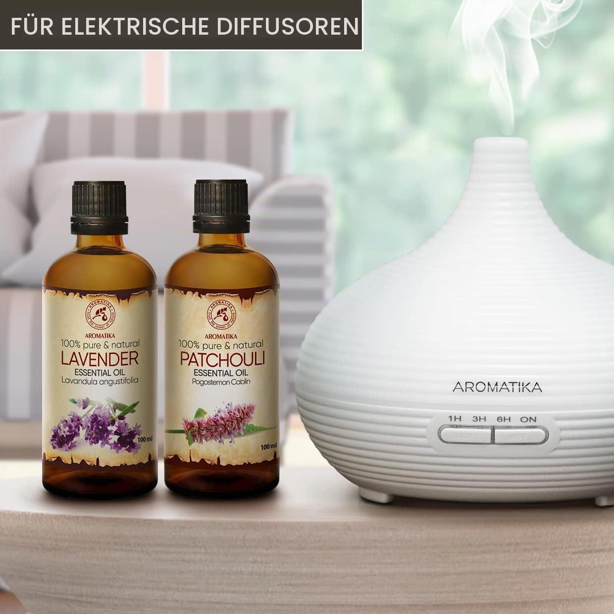 aromatika-therische-le-set-2x100ml-lavendel-l-patchouli-l-diffuser-diy image 6