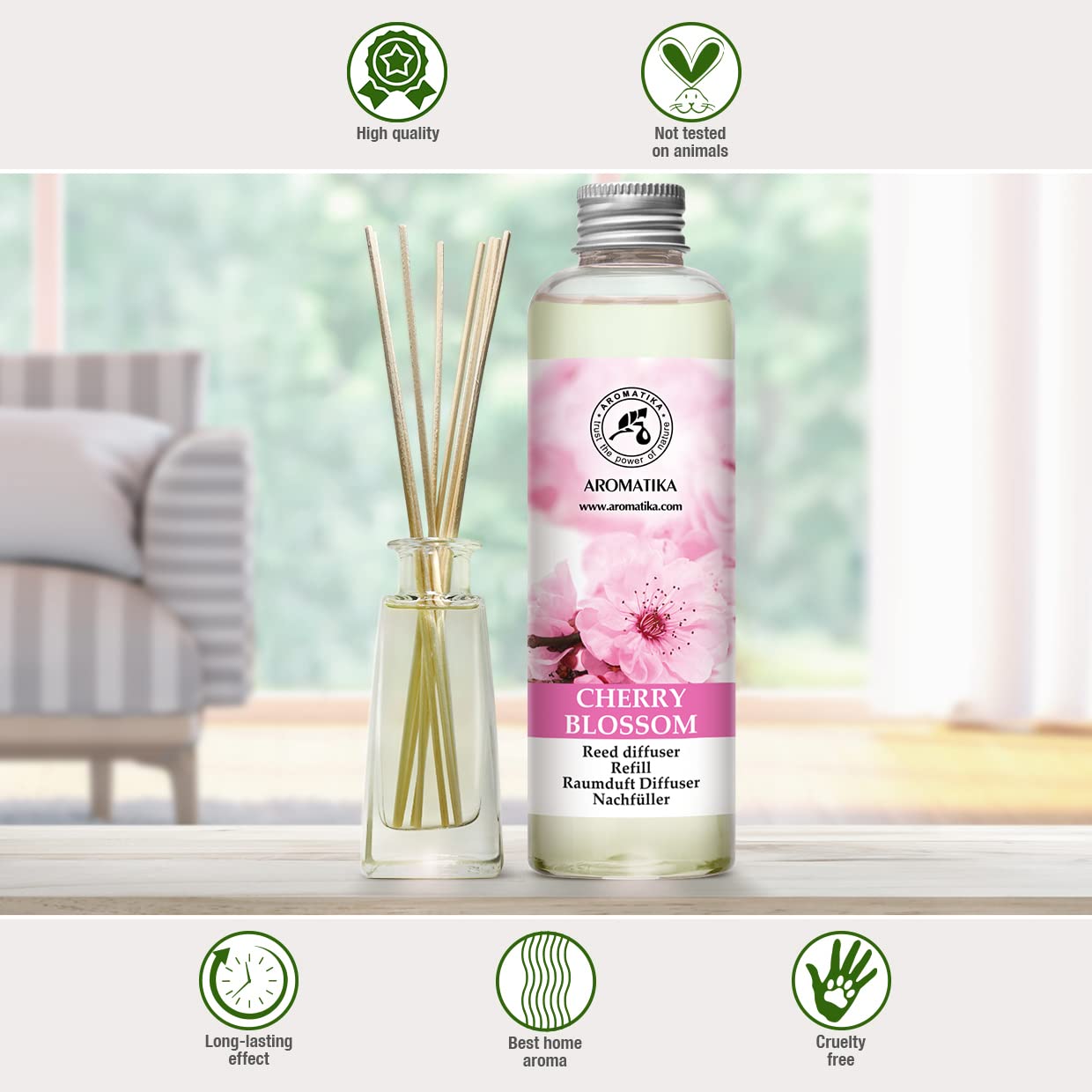 aromatika-raumduft-nachf-llflasche-kirschbl-te-200ml image 4