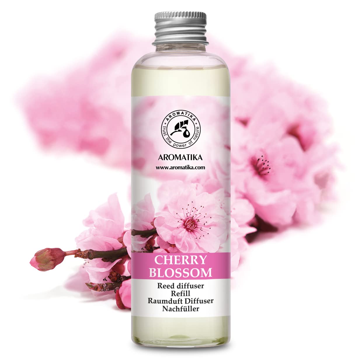 aromatika-raumduft-nachf-llflasche-kirschbl-te-200ml image 2