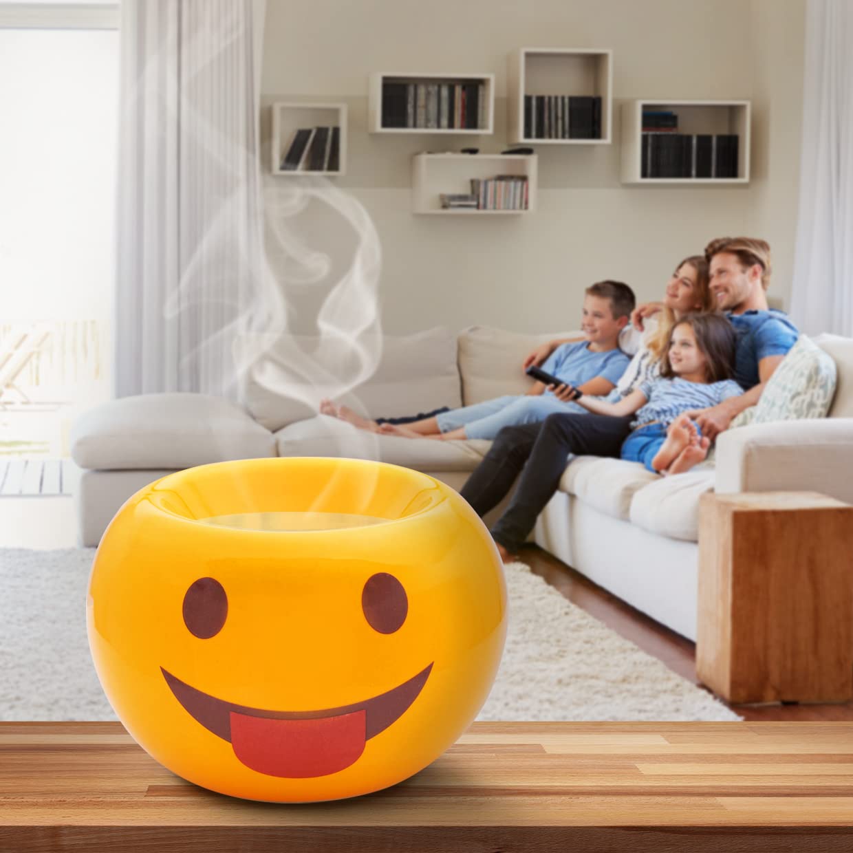 aromatika-duftlampe-smiley-keramik-aromalampe-150ml-teelichthalter image 5