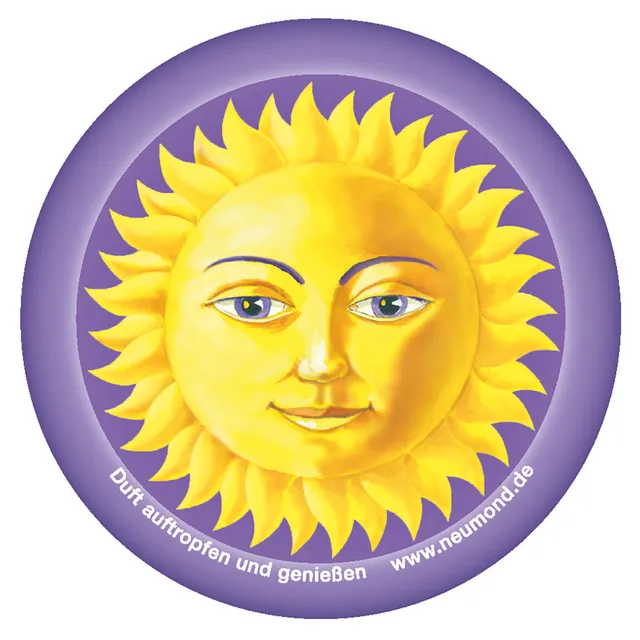 neumond-duft-vlies-sonne-mit-kordel-50er-pack image 1