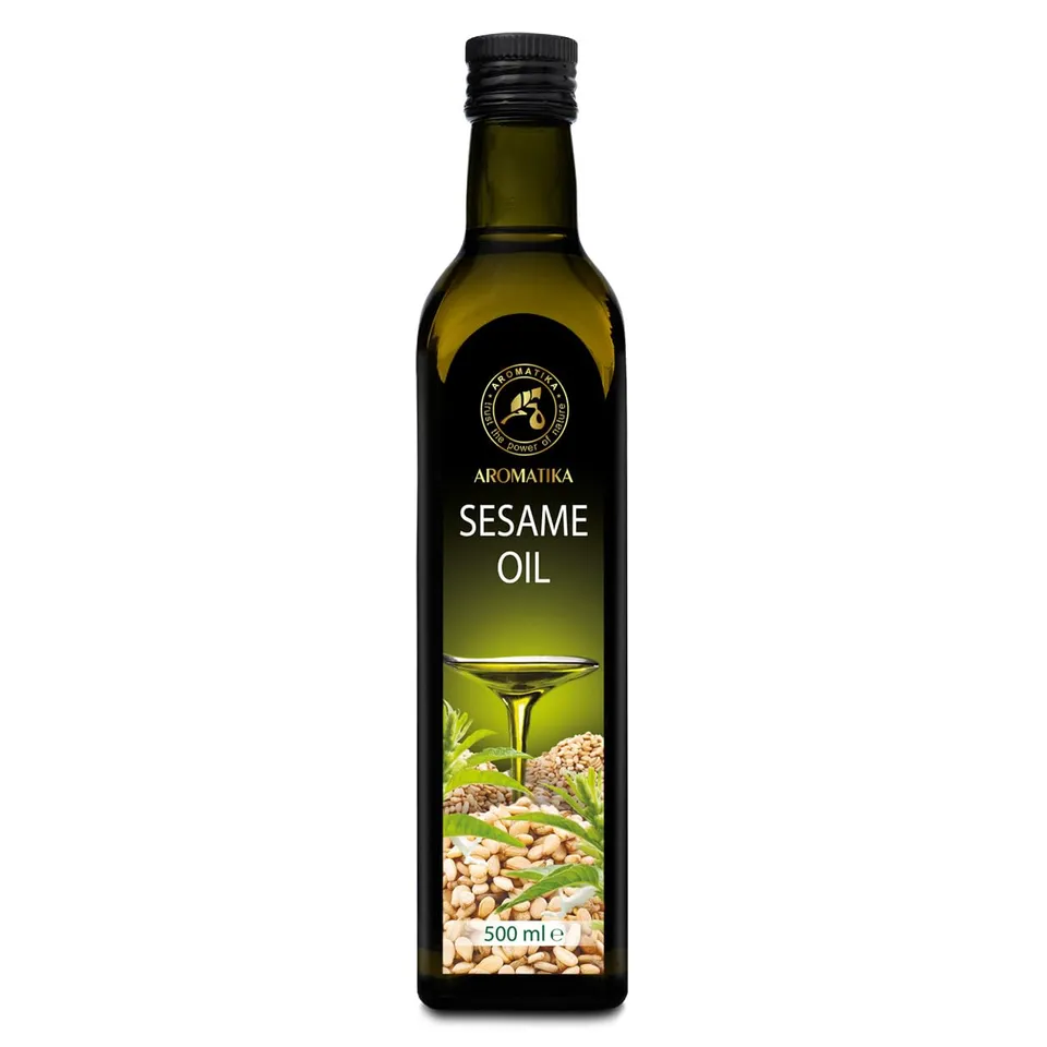 aromatika-sesam-l-kaltgepresst-500-ml-sesamum-indicum-f-r-k-che-haut image 1