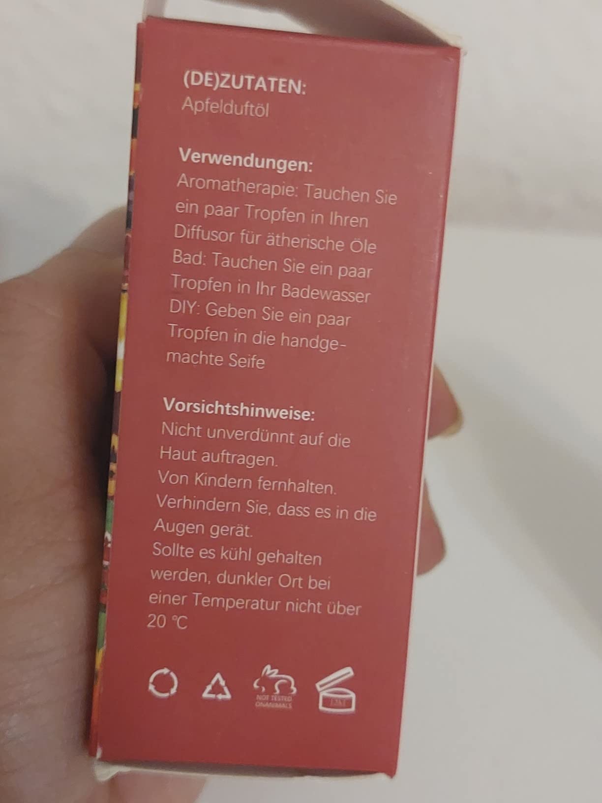 Riecht wie frischer Apfelkuchen