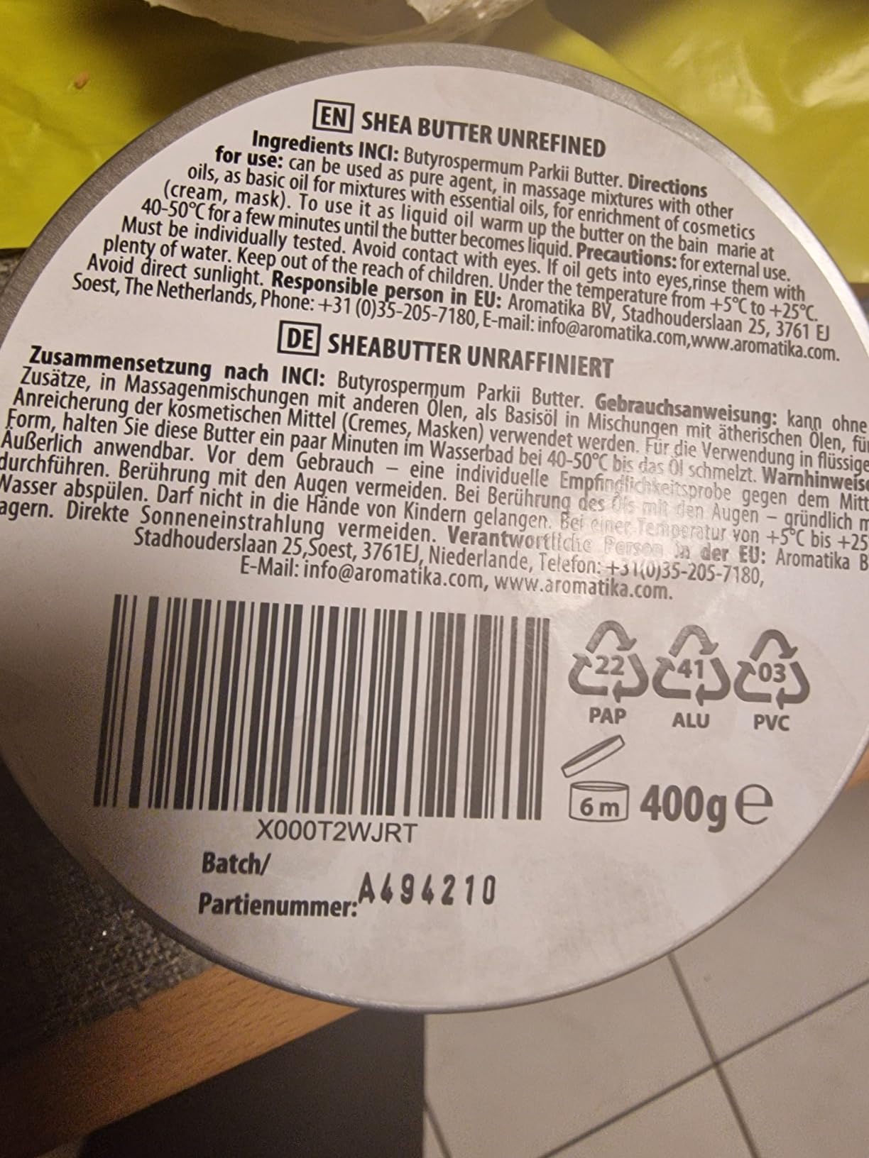 Wirkt gut, Geruch gewöhnungsbedürftig