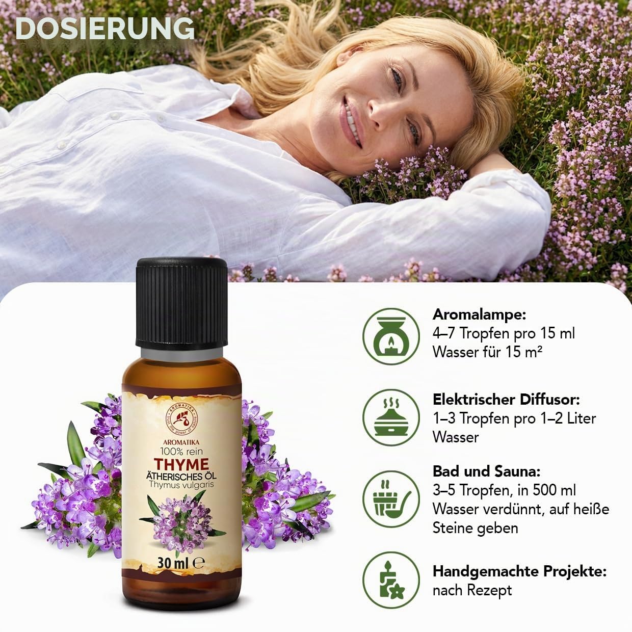 aromatika-therisches-thymian-l-thymus-vulgaris-30-ml-reines-l-f-r-diffuser-und-d image 8