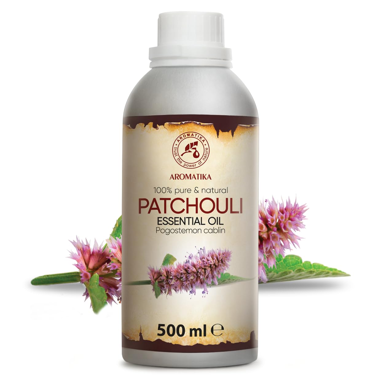 aromatika-therisches-patchouli-l-500-ml-pogostemon-cablin-glasflasche image 2
