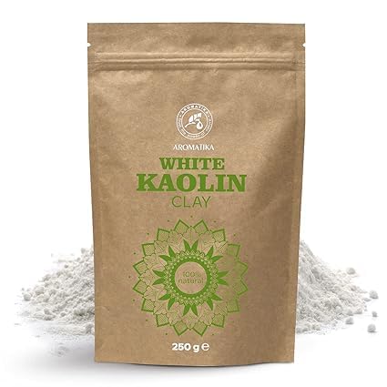 aromatika-kaolin-wei-e-tonerde-pulver-250-g-gesicht-k-rper image 3