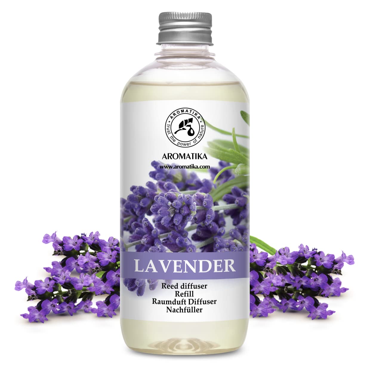 aromatika-raumduft-nachf-llflasche-lavendel-500-ml-f-r-duftdiffusor image 2
