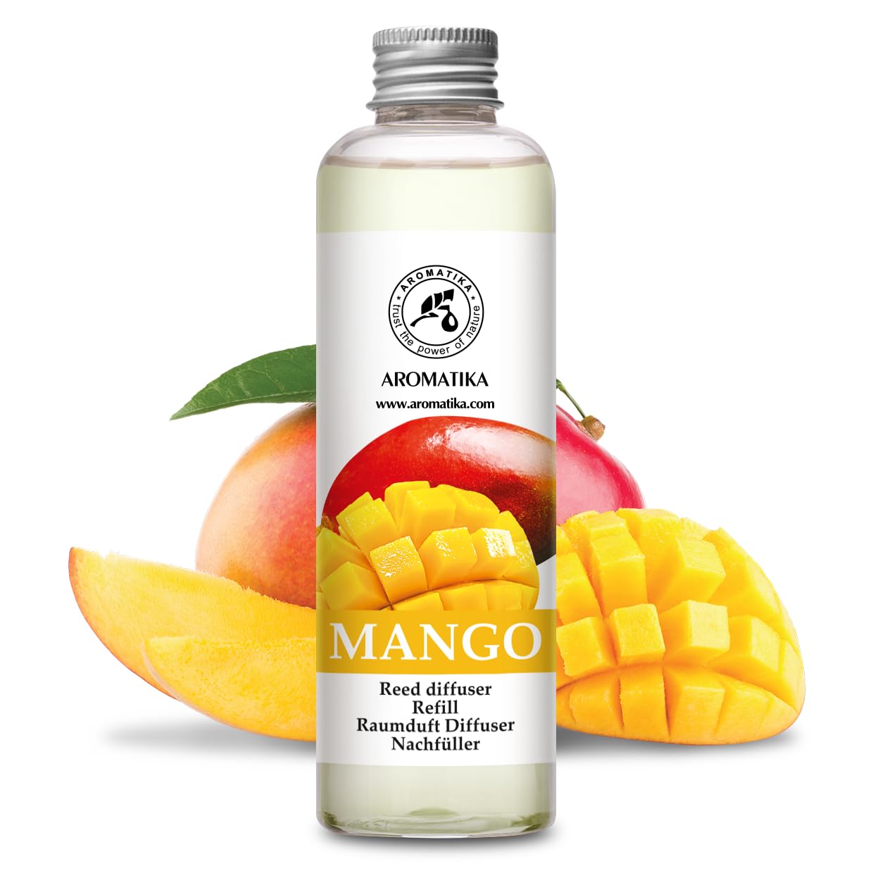 aromatika-reed-diffuser-refill-mango-200ml-mit-rattanst-bchen image 2