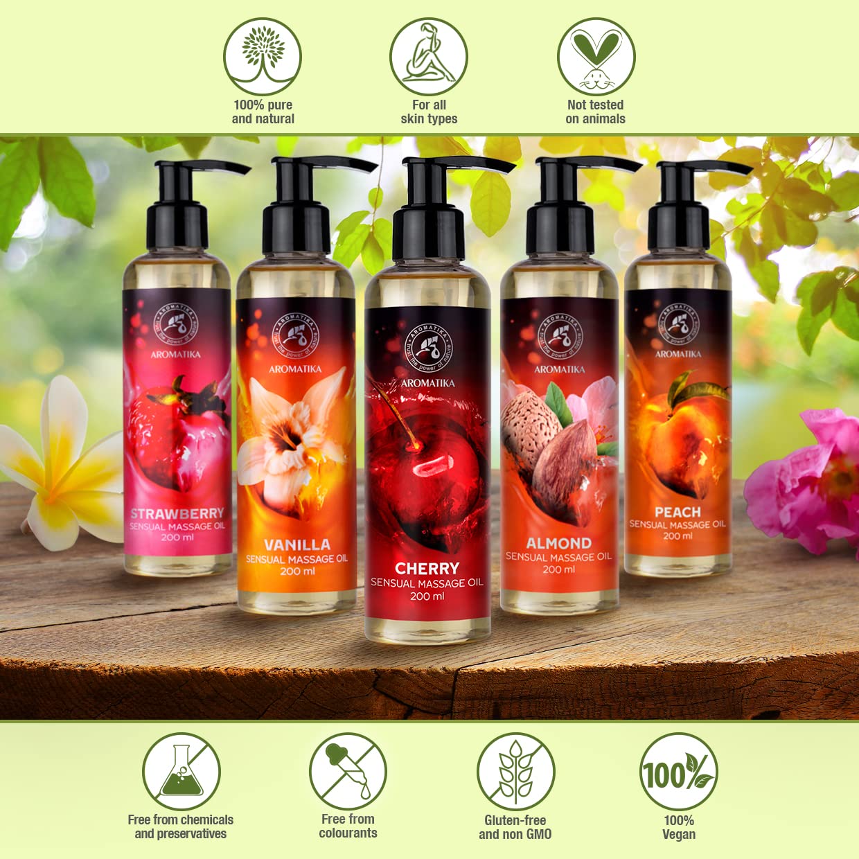 aromatika-sinnliches-massage-l-kirsche-200ml-mit-mandel-l-macadamia-l image 8