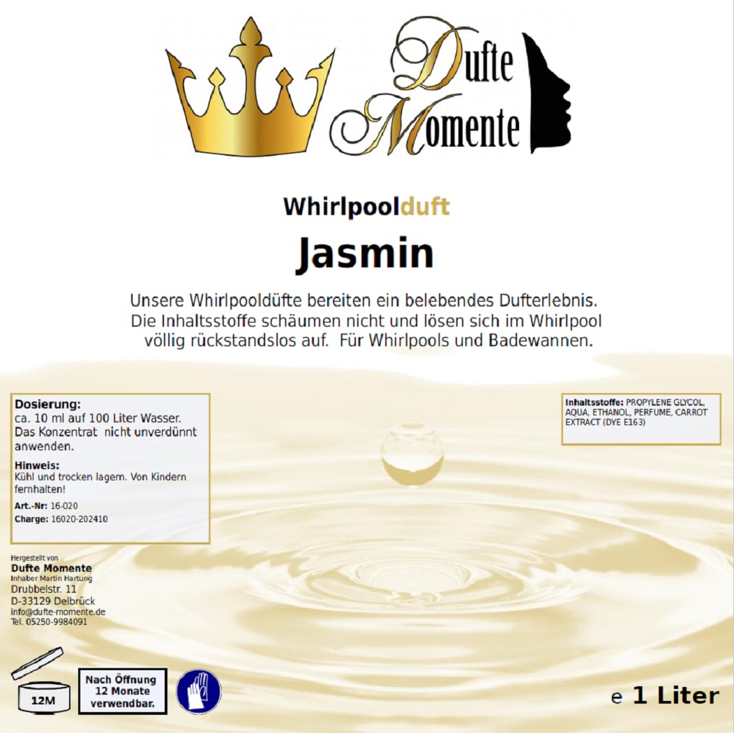dufte-momente-whirlpool-duft-jasmin-1-liter image 1