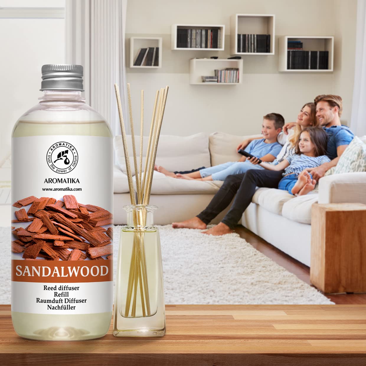 aromatika-raumduft-nachf-ller-sandelholz-500-ml-reed-diffuser-refill image 4