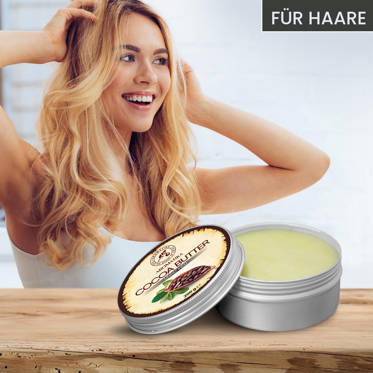 aromatika-kakaobutter-unraffiniert-200-g-nativ-rein image 8