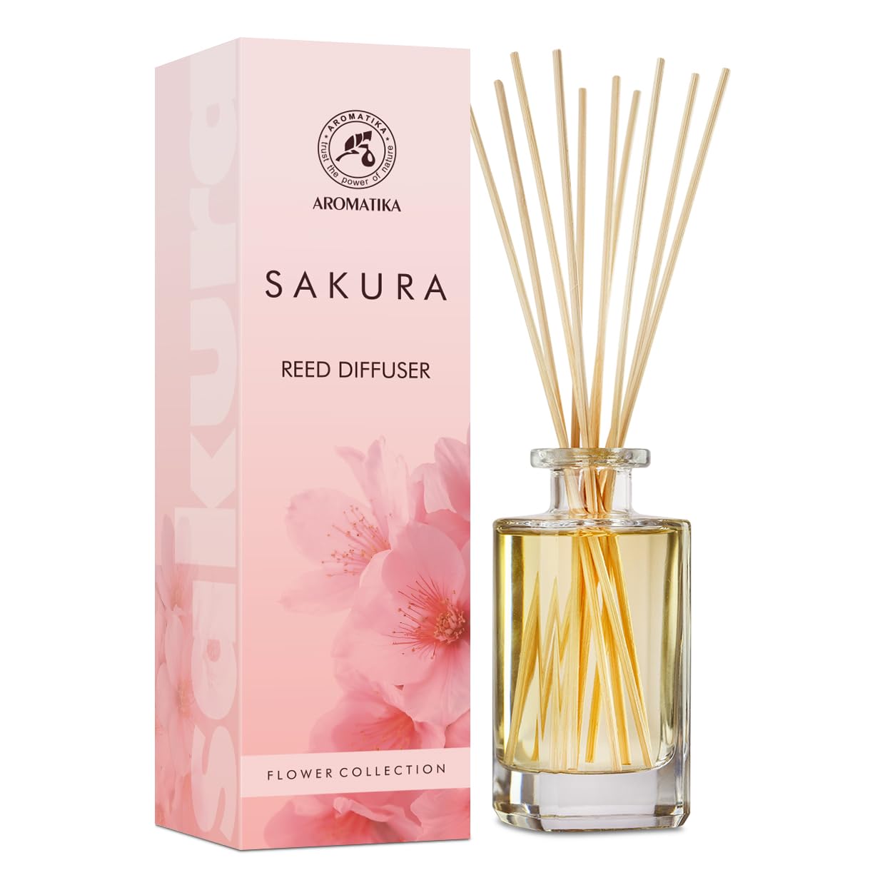 aromatika-raumduft-diffuser-sakura-140-ml-reed-diffuser-kirschbl-te-mit-st-bchen image 1