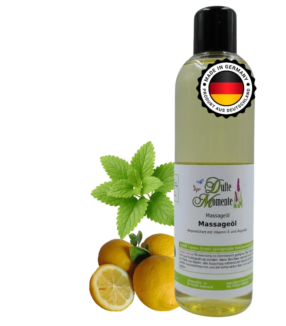 dufte-momente-massage-l-zitrone-melisse-250ml-paraffin-lbasis image 1