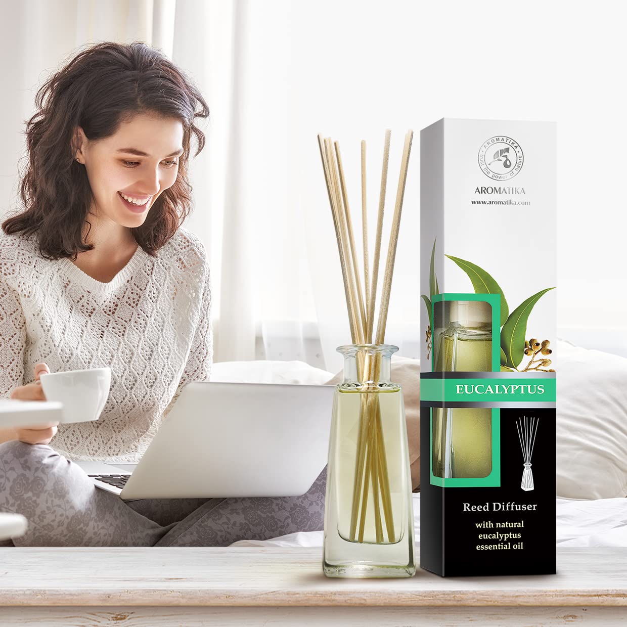 aromatika-raumduft-diffuser-eukalyptus-100ml-mit-st-bchen image 3