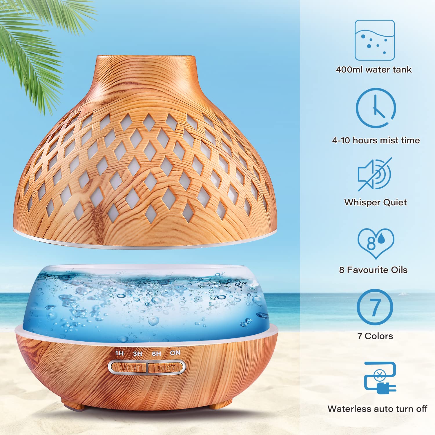 aeshory-aroma-diffuser-400-ml-mit-8x-10-ml-therischen-len-und-fernbedienung image 2