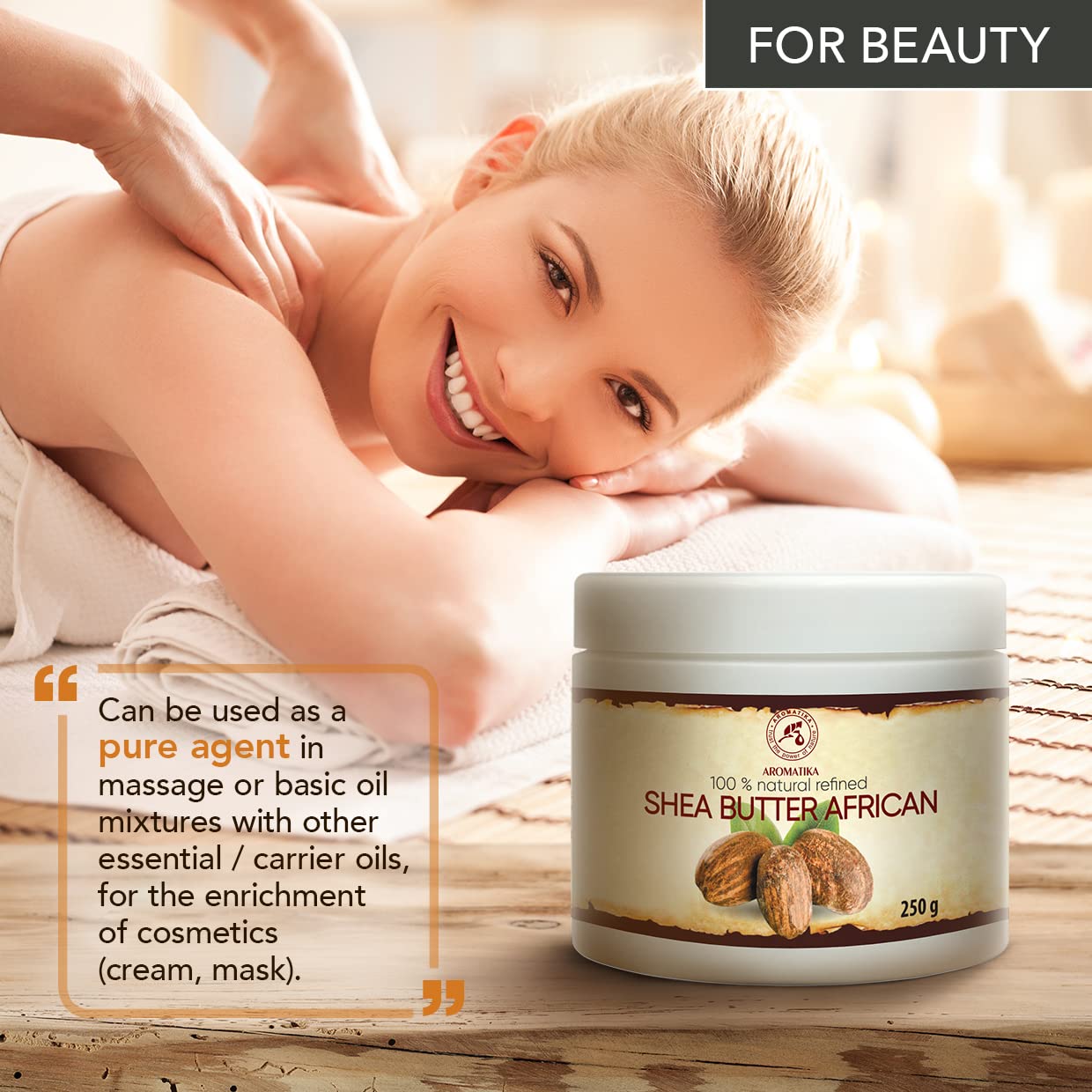 aromatika-sheabutter-250g-raffiniert-butyrospermum-parkii-k-rperbutter image 6