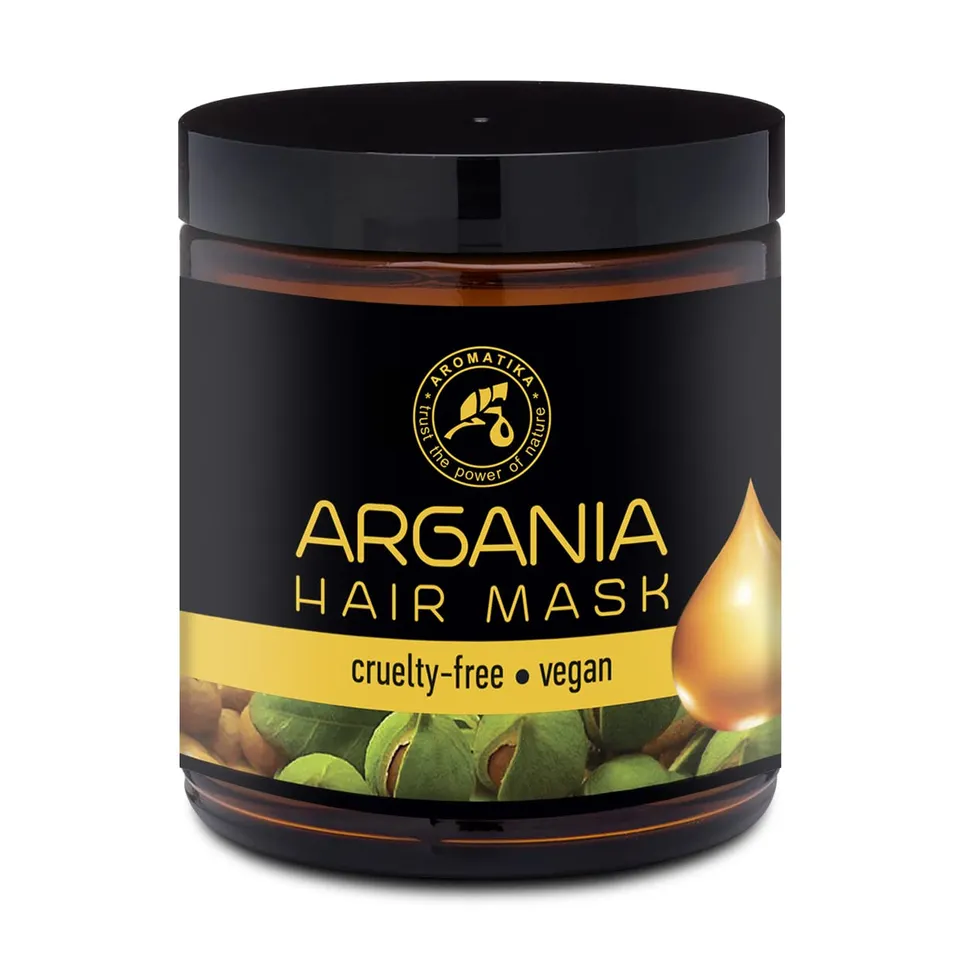 aromatika-argan-l-haarkur-250-ml-mit-argan-l-und-kokos-l-haarmaske image 1