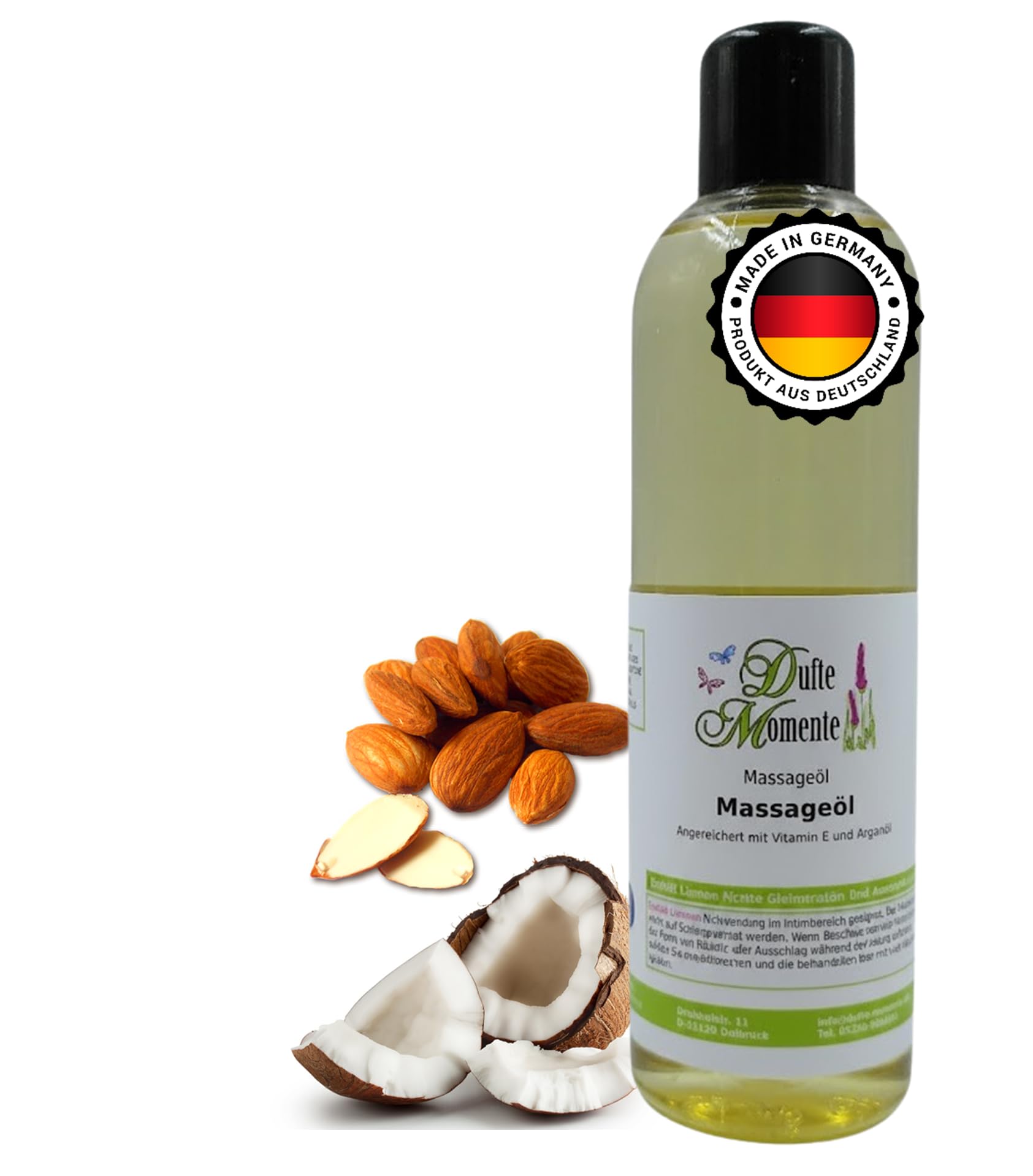 dufte-momente-massage-l-kokos-mandel-250ml image 1