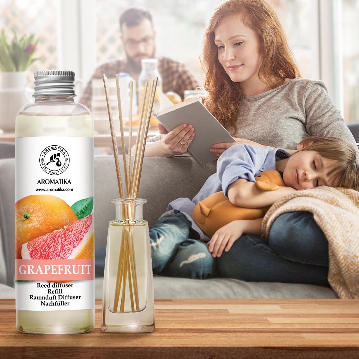 aromatika-raumduft-nachf-llflasche-grapefruit-200ml-diffuser-refill image 8