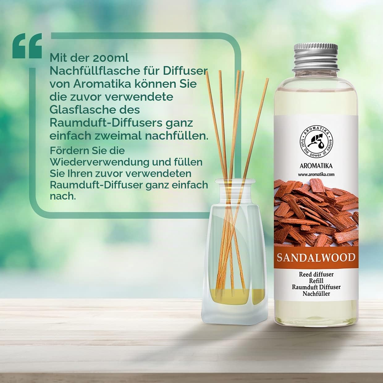 aromatika-raumduft-nachf-ller-sandelholz-200-ml-reed-diffuser-refill image 3