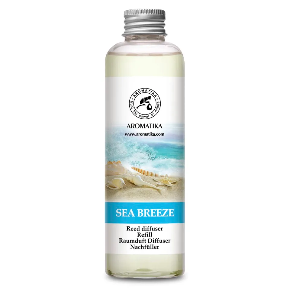 aromatika-raumduft-nachf-llflasche-meeresbrise-200ml-f-r-duftdiffusor image 1