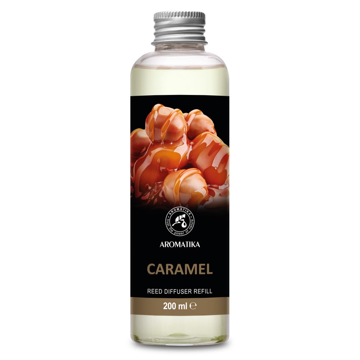aromatika-raumduft-diffuser-nachf-ller-karamell-200-ml-refill image 1