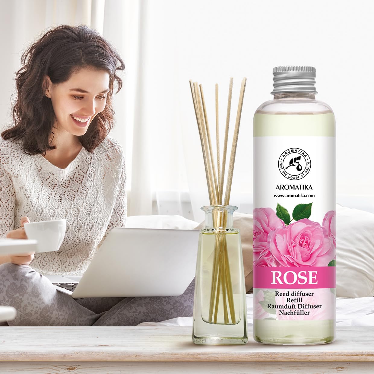 aromatika-raumduft-nachf-llflasche-rose-200ml image 7