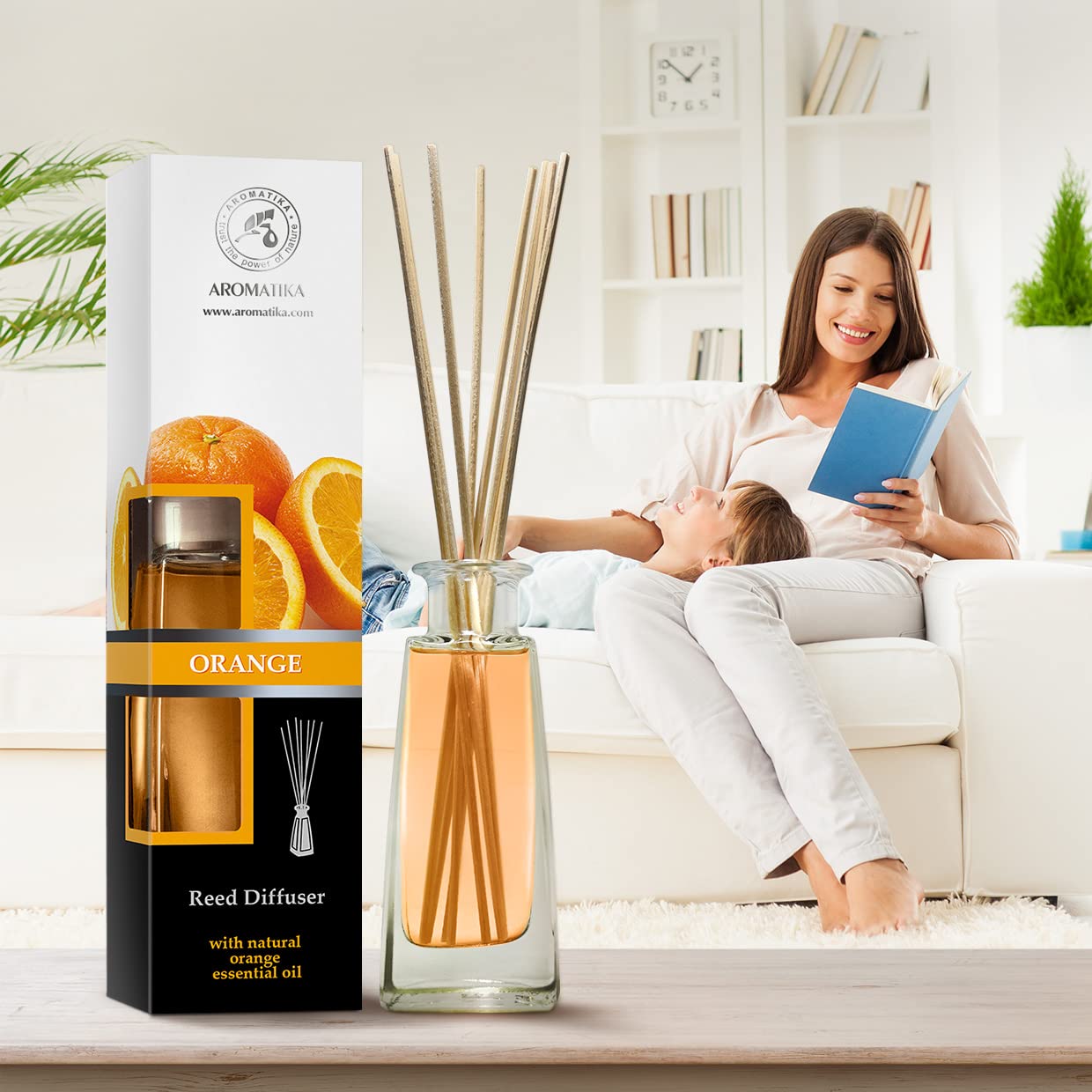 aromatika-raumduft-diffuser-orange-2x100ml-reed-diffuser-mit-st-bchen image 7