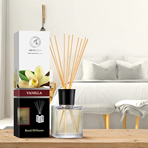 aromatika-raumduft-diffuser-vanille-200-ml-mit-bambus-st-bchen image 4
